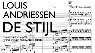 Louis Andriessen - De Stijl (1985)