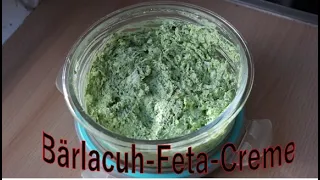 Bärlauch-Feta-Creme