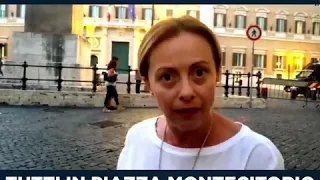 Giorgia Meloni: APPELLO AGLI ITALIANI!  Lunedì 9 settembre, ore 11 #TuttiInPiazza