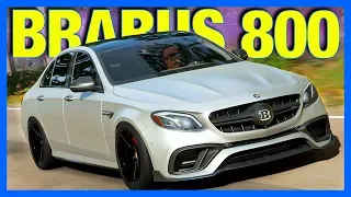 Forza Horizon 4 : The BRABUS 800!! (FH4 Mercedes AMG E63 Customization)