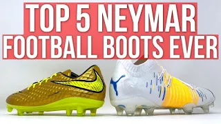 Top 5 Neymar football boots of all-time