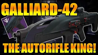 DESTINY 2 | HOW TO GET GALLIARD-42! THE NEW AUTO-RIFLE KING OF SEASON OF THE WORTHY!!!