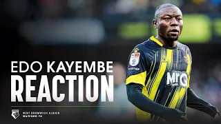 “It’s Been A Long Time!” | Edo Kayembe On West Brom Goal