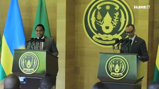 Welcome Remarks by Presidents Kagame & Hichilema at a Joint Press Conference, Kigali - Rwanda