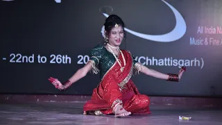 Natya Nartan National dance competition | 1st prize winner 🏆| Alisha Hedaoo | 23/12/2023........