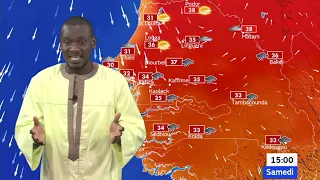 bulletin météo wolof du vendredi 24 septembre 2021