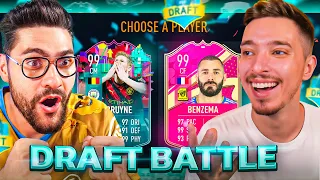 DRAFT BATTLE THEO VS OVVY CU CARDURILE STELARE FUTTIES !!! FIFA 23 ROMANIA !!!