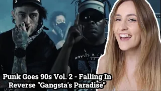 Basic White Girl Reacts To Punk Goes 90s Vol. 2 - Falling In Reverse "Gangsta's Paradise"