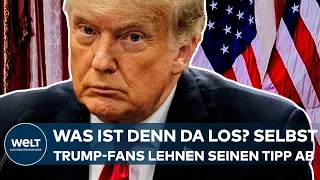 CHAOS IN DEN USA: Trump-Fans folgen ihm nicht! "Das wirft ein schräges Licht auf den Ex-Präsidenten"