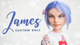 Team Rocket James / Kojiro REDESIGN • Ever After High OOAK Custom Doll Tutorial