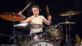 Wright Drum School - Matthew Dickens - Tree63 - Alive - Drum Cover