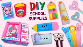 20 DIY SCHOOL SUPPLIES - BACK TO SCHOOL HACKS - Easy and Cute School Supplies #schoolcrafts