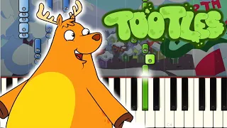 Tootles the Tooting Reindeer Song - Ninja Kidz TV