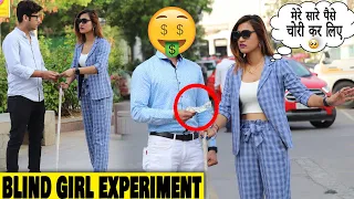 Blind Girl Honesty Challenge ( Social Experiment ) | Gone Wrong | Rits Dhawan