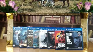 Моя коллекция игр на PlayStation 4 (ПС4) лучшие игры уходящего поколения .