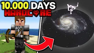 I Survived 10,000 Days in Hardcore Minecraft WORLD TOUR!