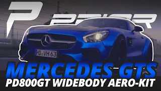 PRIOR-DESIGN PD800GT Widebody Aero-Kit for Mercedes GT S AMG