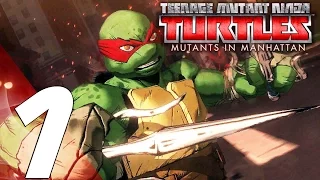 Teenage Mutant Ninja Turtles Mutants in Manhattan - Gameplay Walkthrough Part 1 [1080P 60FPS]