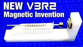 New Magnetic Invention - V3R2 Defies Earnshaw's Theorem or Not?