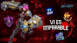 ¡EL BUFF A VI LA VUELVE IMPARABLE! *está op* Build & Runas - Wild Rift