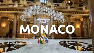 Monaco, Monte Carlo #Casino walking tour, 4K Video, luxury #cars and #yachts, James Bond movie