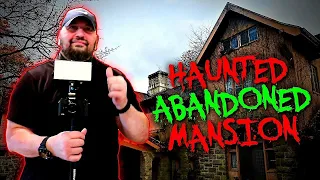Haunted Abandoned Mansion (A Witch Showed Up)... OMG!!!