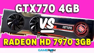 Nvidia GTX 770 4GB v Radeon HD 7970 3GB | Old Foes Face Off In 2020