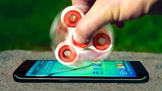 Can 1000 MPH Fidget Spinner Shatter Galaxy S8 Infinity Display?