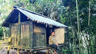 FULL VIDEO: I built 4 beautiful Bamboo Houses in just 70 days - off  grid living |  Ep.46