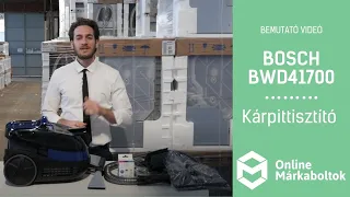 BOSCH BWD41700 | Kárpittisztító bemutató videó