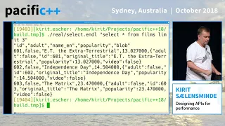 Pacific++ 2018: Kirit Sælensminde "Designing APIs for performance"