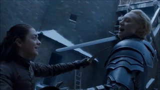 Juego de Tronos 7x04 - Arya vs Brienne Latino HD