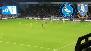 THE BEST FANS I’VE SEEN ALL SEASON!! Wycombe Wanderers vs Sheffield Wednesday vlog !