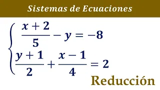 Cómo Resolver Sistemas de Dos Ecuaciones con Fracciones utilizando el Método de Reducción [5]