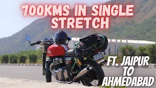 700 kms in Single Stretch on GT 650 | Jaipur to Ahmedabad