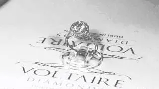 Antique / Vintage Style Handmade Engagement Ring