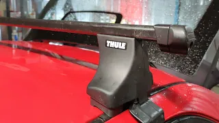 BMW E36 Roof rack - Thule roof bars