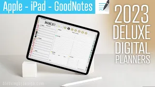2023 Deluxe Digital Planner | iPad Pro | GoodNotes App