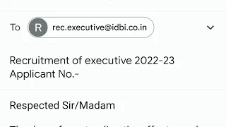 What to write in offer acceptance mail for Idbi Executive.