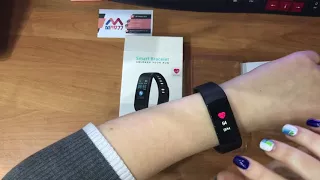 Фитнес часы Smar Bracelet Y5 с измерением давления и сердечного ритма