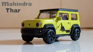 I bought A Mahindra Thar 4X4 Miniature - 1/64 Scale Unboxing!