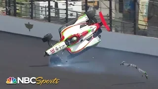 Indianapolis 500: Patricio O'Ward crashes in practice | Motorsports on NBC