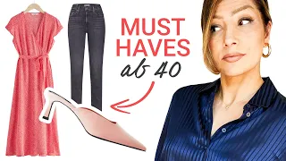 6 Teile, die man ab 40 im Kleiderschrank braucht *MUST-HAVES* | Sponsored Video | natashagibson