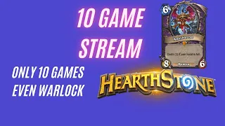 10 Game Stream with Even Warlock | Wild Hearthstone