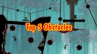 Top 5 Hardest Obstacles In Act 4 Ninja Arashi 2 | [Level 61 To Level 76] | Any Gaming YT
