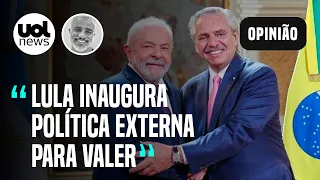 Lula na Argentina: Visita ao país marca o começo de uma nova política externa, diz Kennedy Alencar