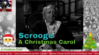 A Christmas Carol "Scrooge" with Alistair Sim (1951) Movie Classic