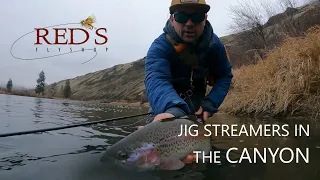 Winter Jig Streamer Fishing on ESN Setup
