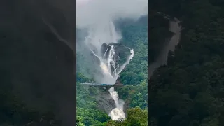 Waterfalls | Indian Railways | Dudhsagar Waterfalls | Journey Through Braganza Ghat | Train | India