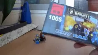 обзор Lego Brick KINGHTS повозка с золотом